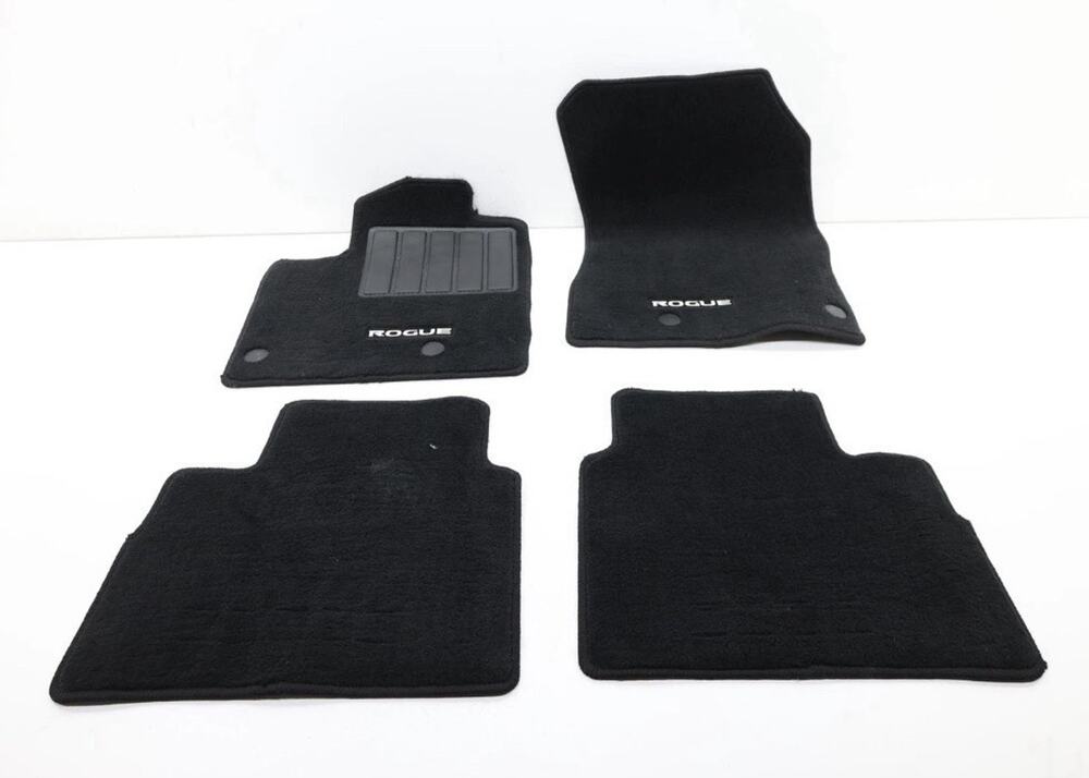 Genuine OEM Nissan Rogue BLACK Floor Mats Fit 2021-2023 T99E2-6RR0A